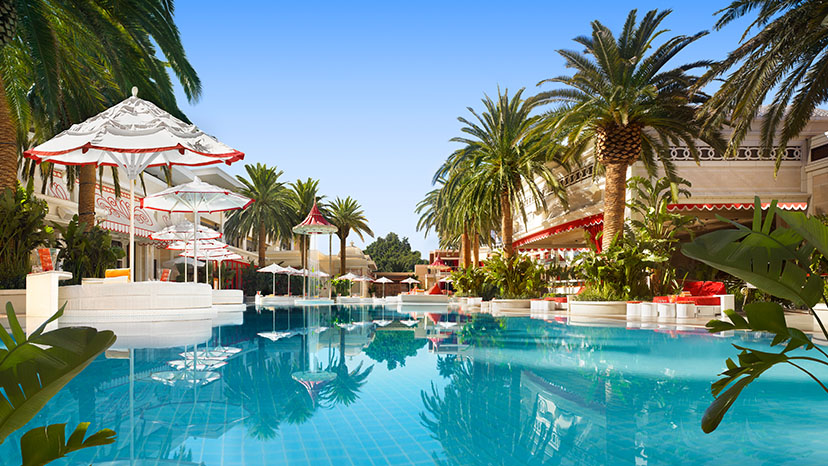 Inside Encore Beach Club