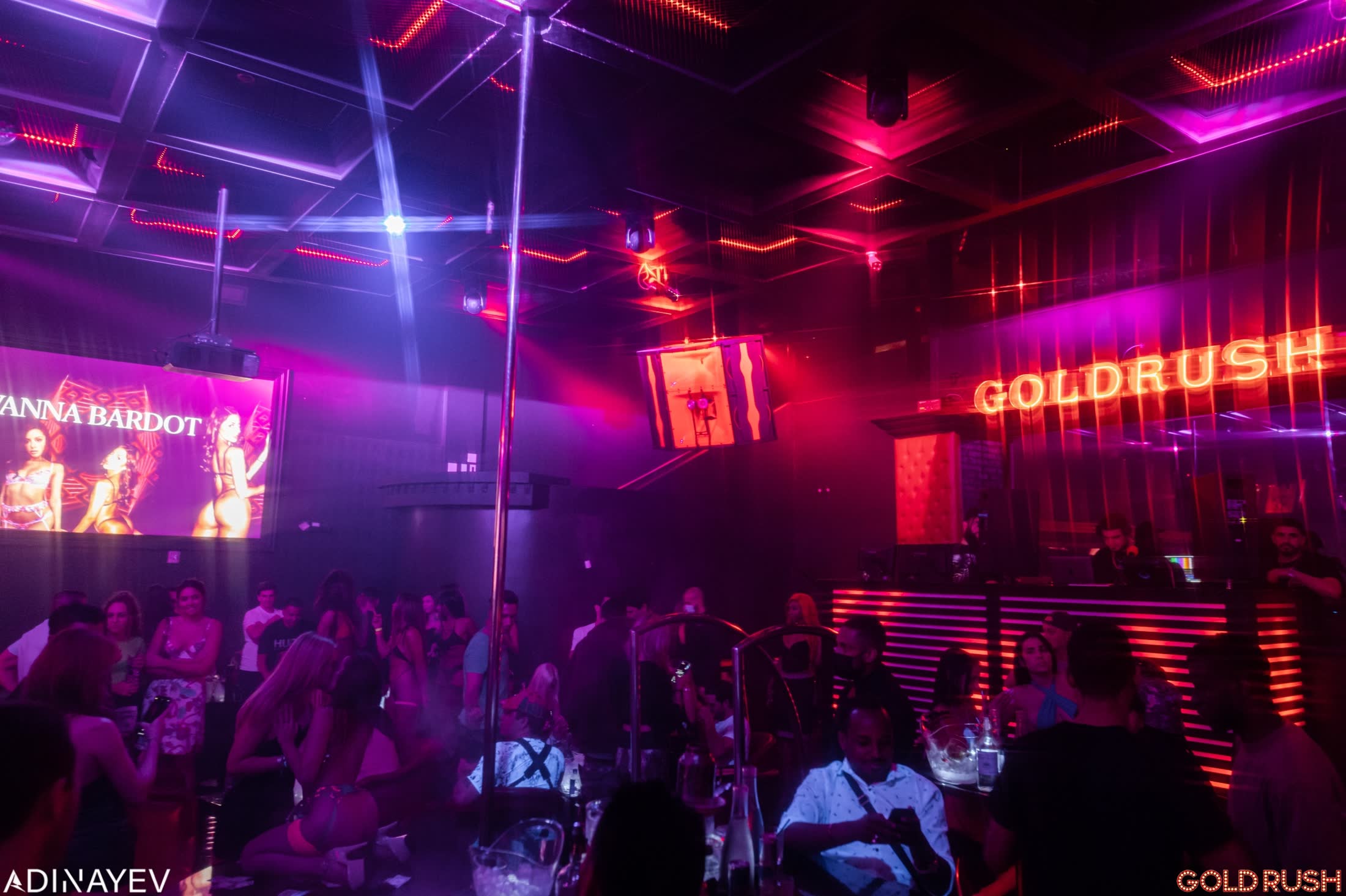 Inside Gold Rush Cabaret