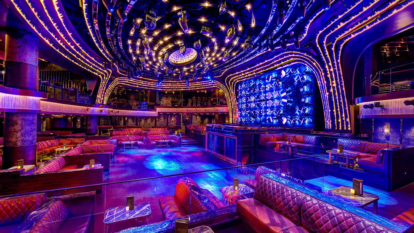 Inside Jewel Nightclub — the main room