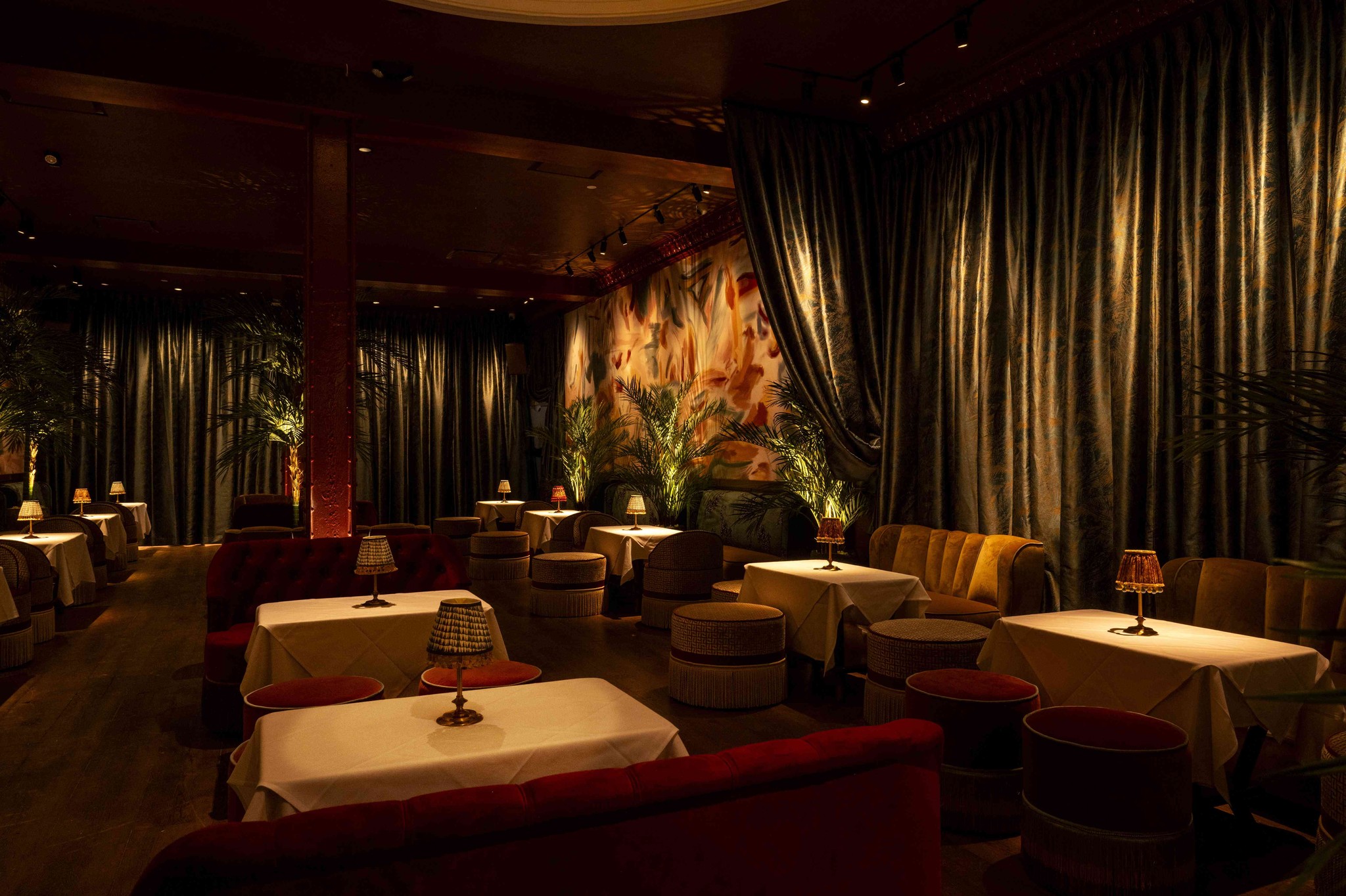 Inside Le Bar Penelope — the main room