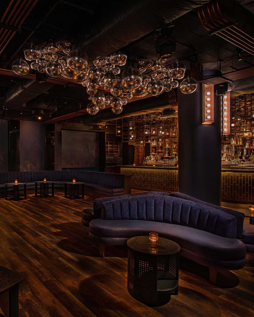 Inside Loosie's — the main room