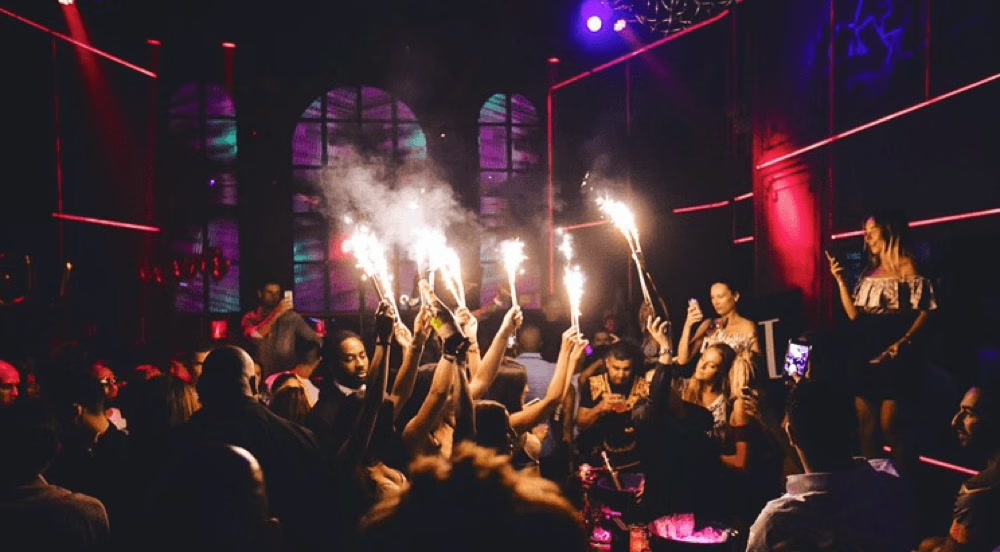 Inside Mr. Jones — the main room