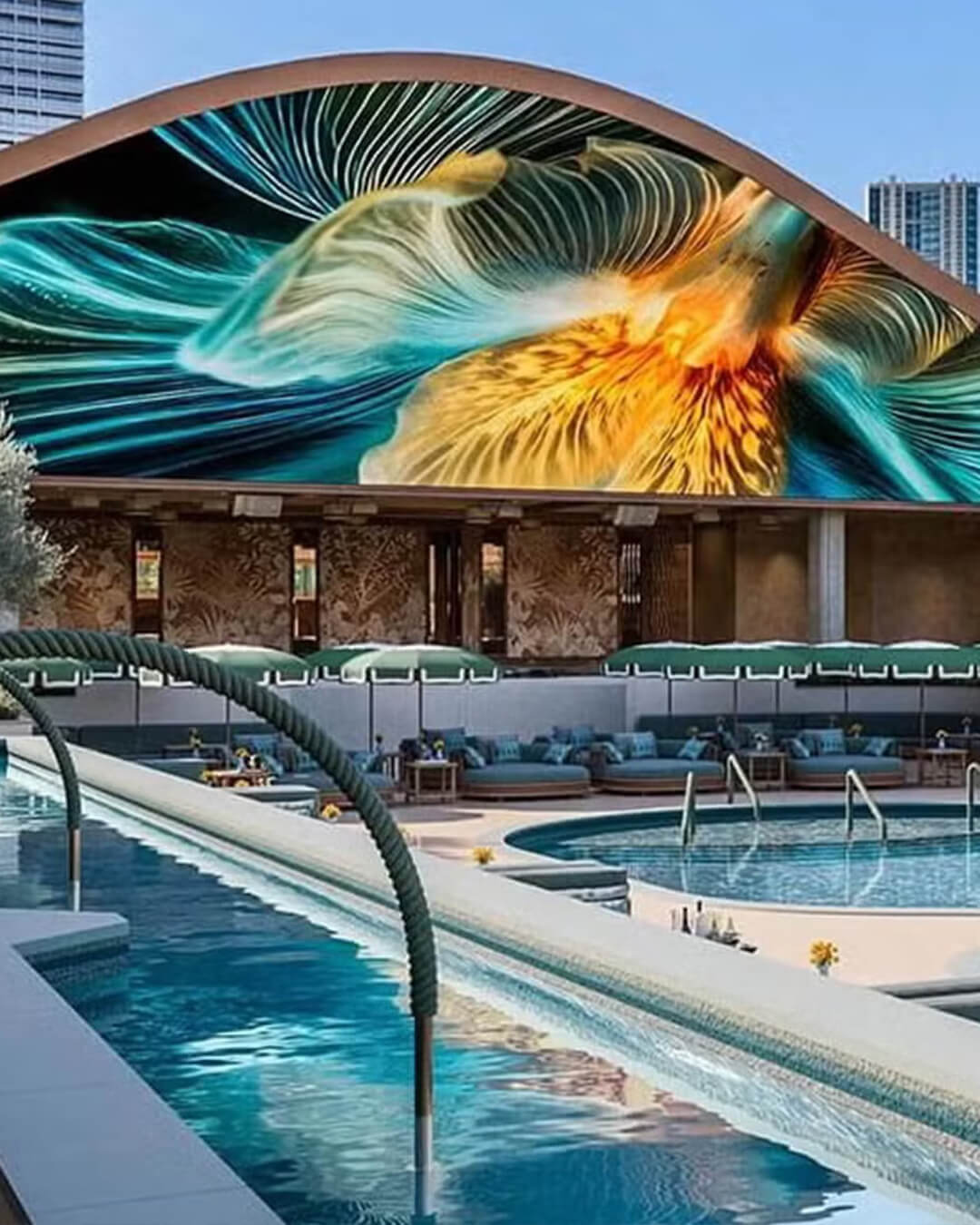 Inside OMNIA Dayclub — the main room