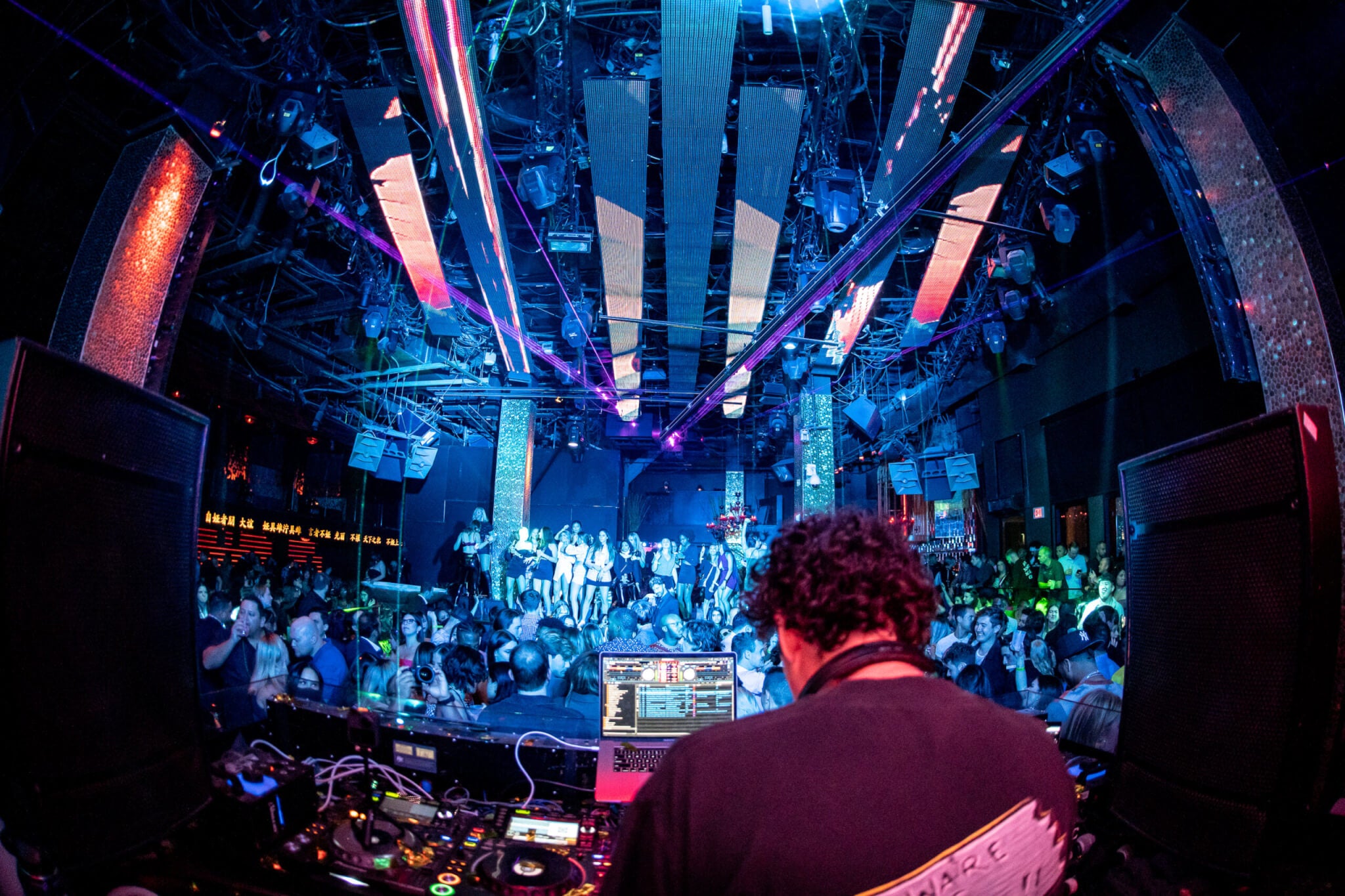 Inside TAO Nightclub — the main room