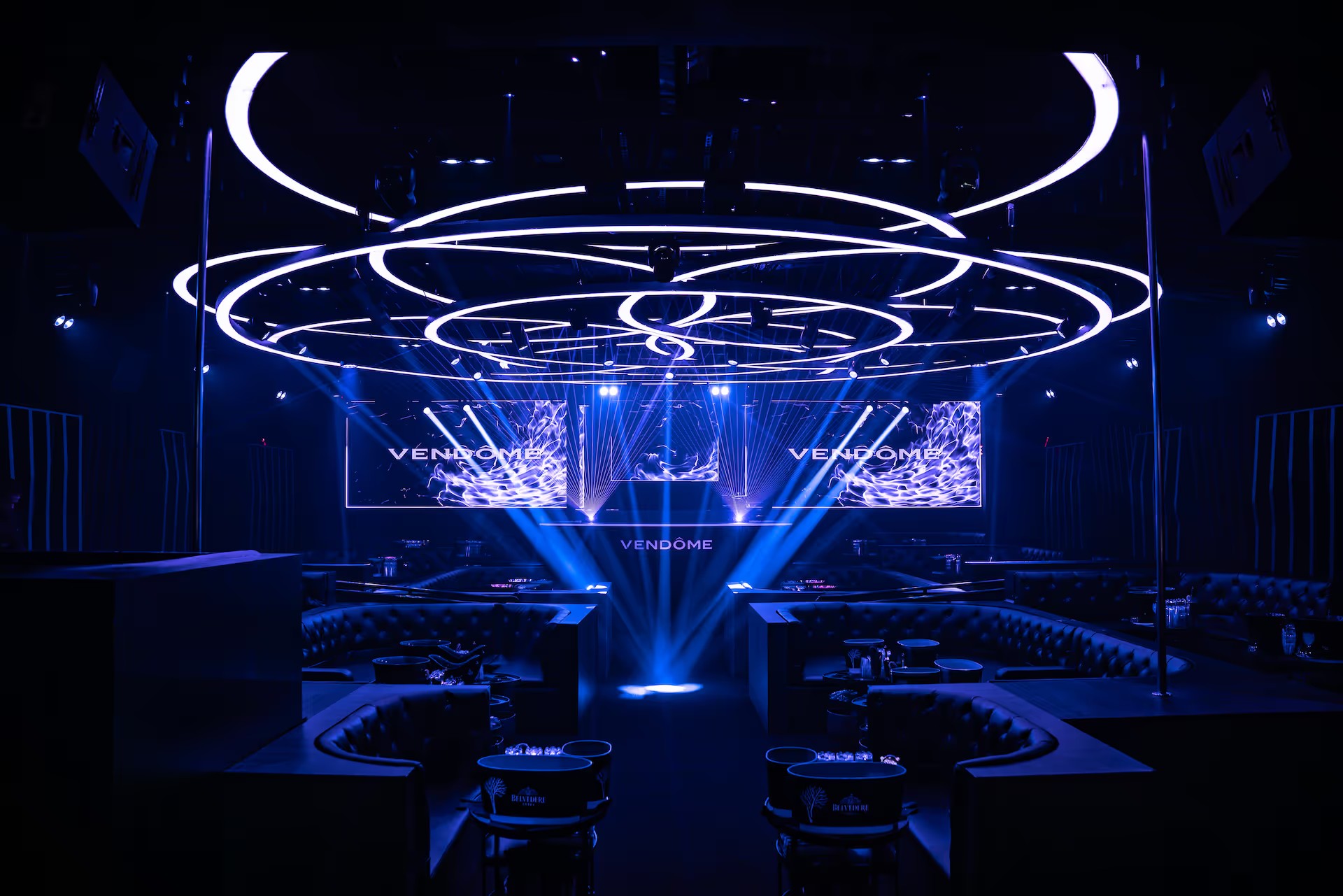Inside Vendome — the main room